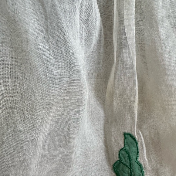 Vintage Apron Embroidery Rose Print‎ - Picture 7 of 10